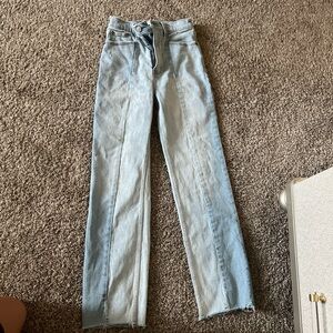Aeropostale Light Blue High Rise Women Jeans